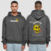 1056 "Abikalypse" Abi Premium Oversize Hoodie beidseitig bedruckt